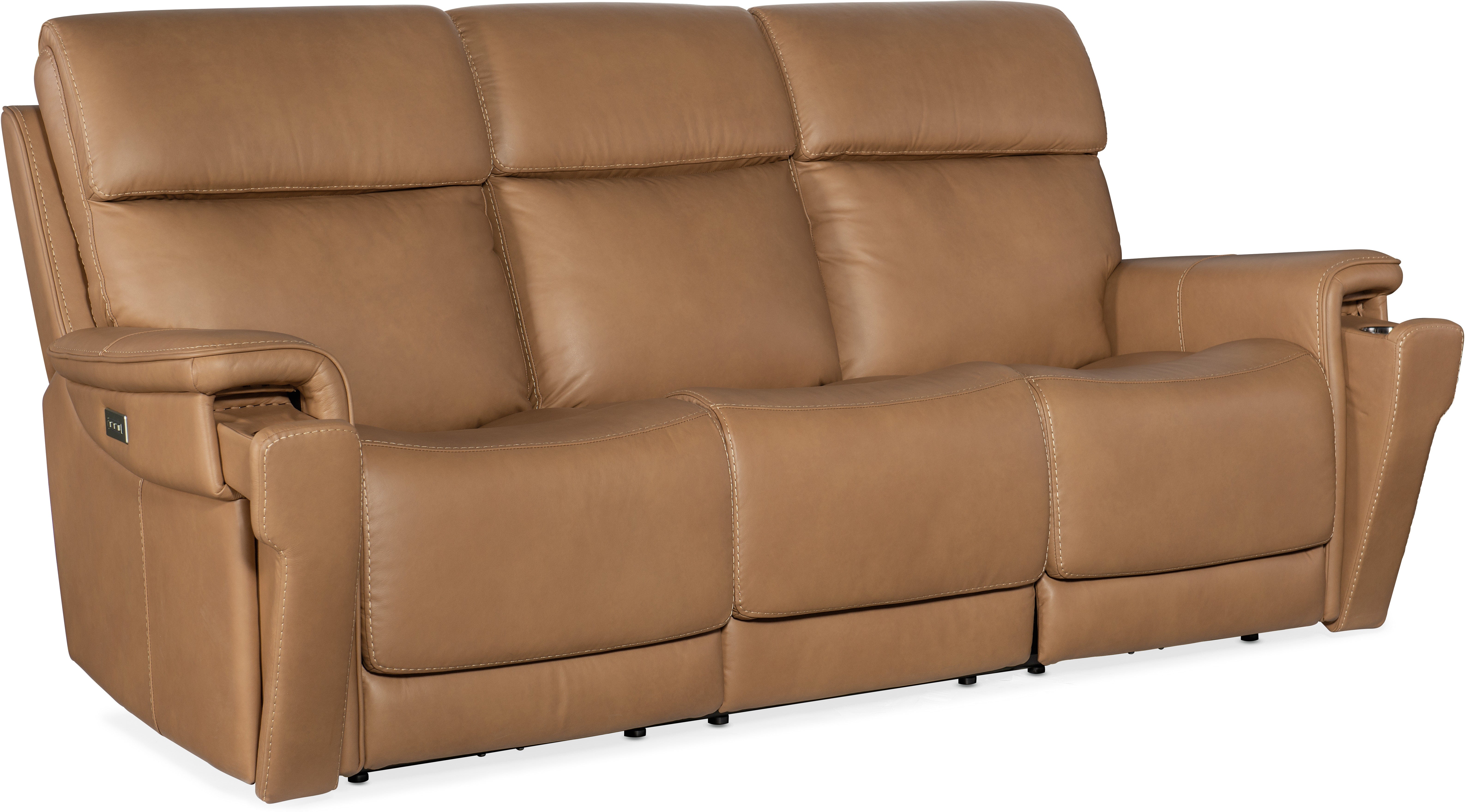 Hooker Furniture Living Room Lyra Zero Gravity Power Sofa with Power Headrest