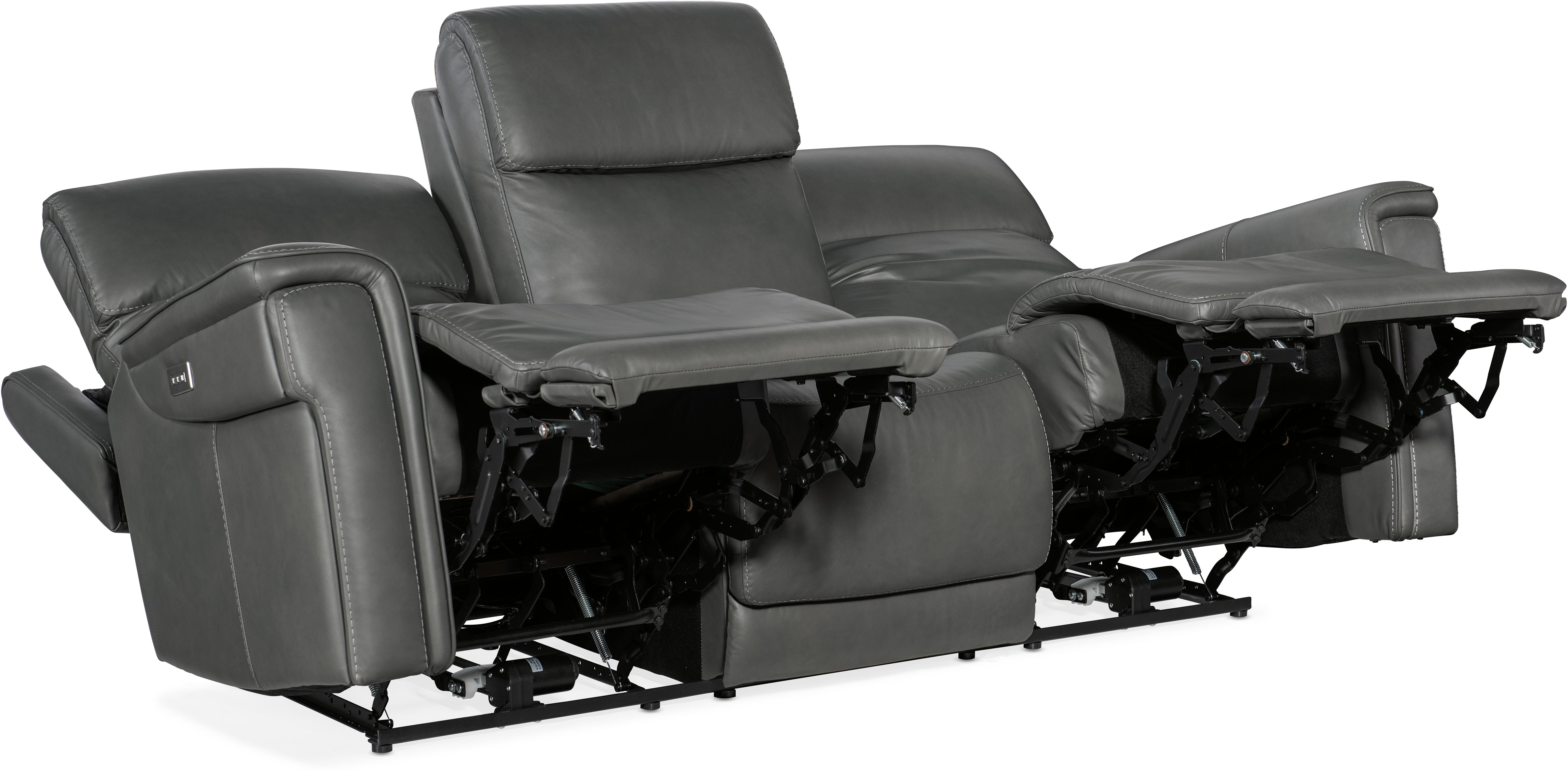 Hooker Furniture Living Room Lyra Zero Gravity Power Sofa with Power Headrest