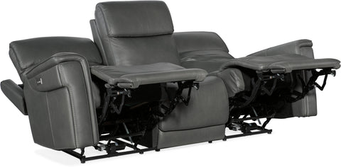 Hooker Furniture Living Room Lyra Zero Gravity Power Sofa with Power Headrest
