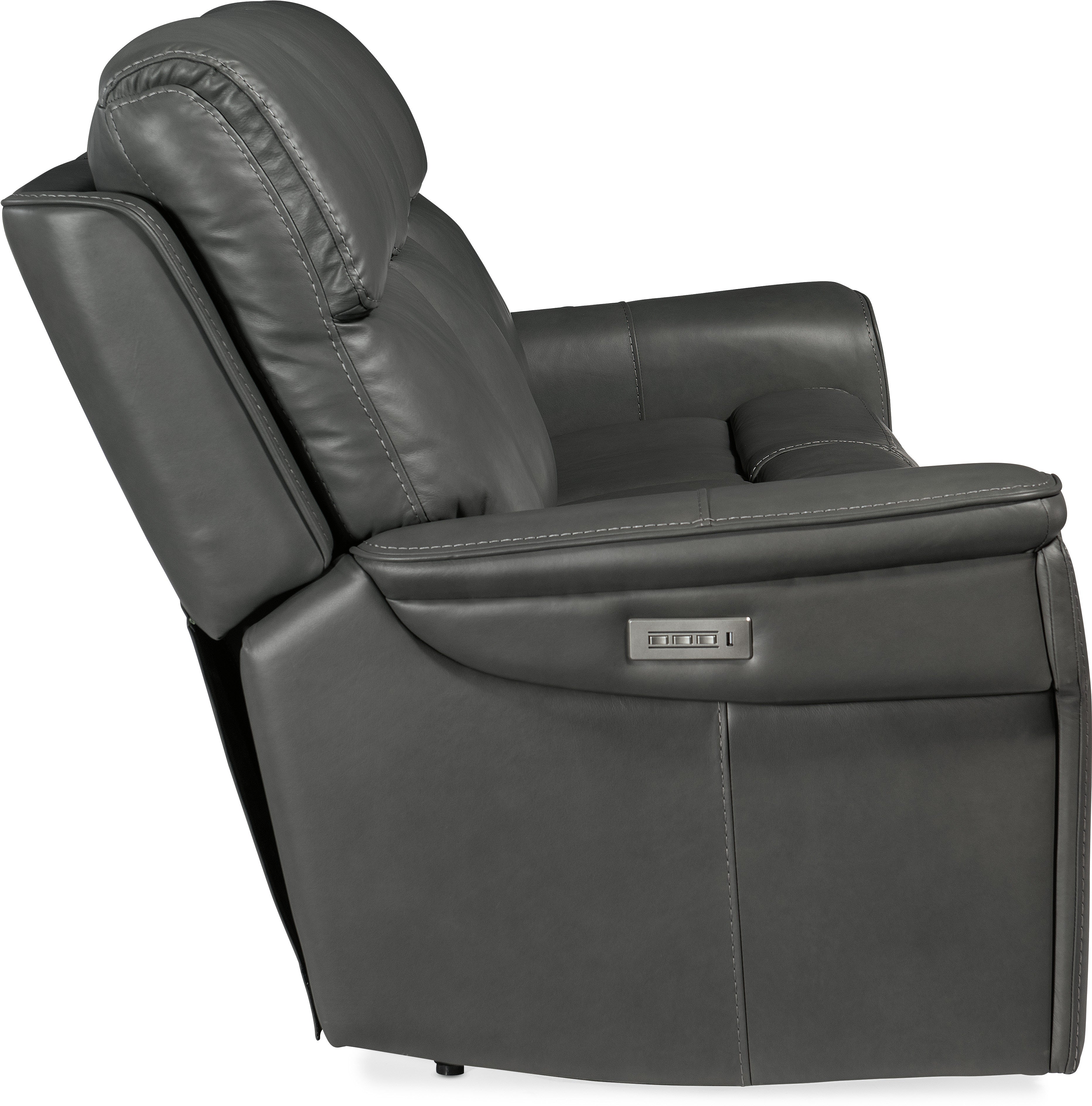 Hooker Furniture Living Room Lyra Zero Gravity Power Sofa with Power Headrest