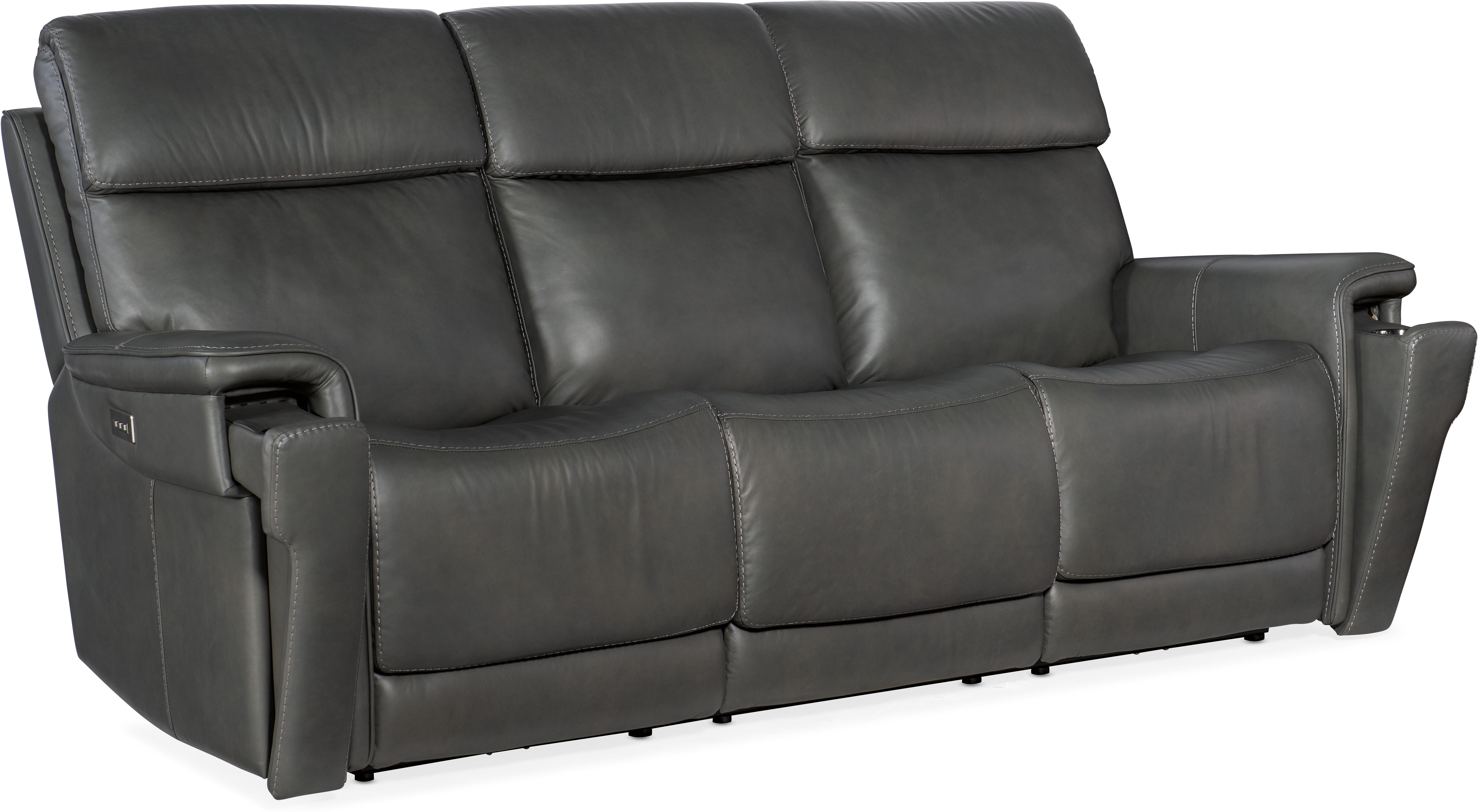 Hooker Furniture Living Room Lyra Zero Gravity Power Sofa with Power Headrest