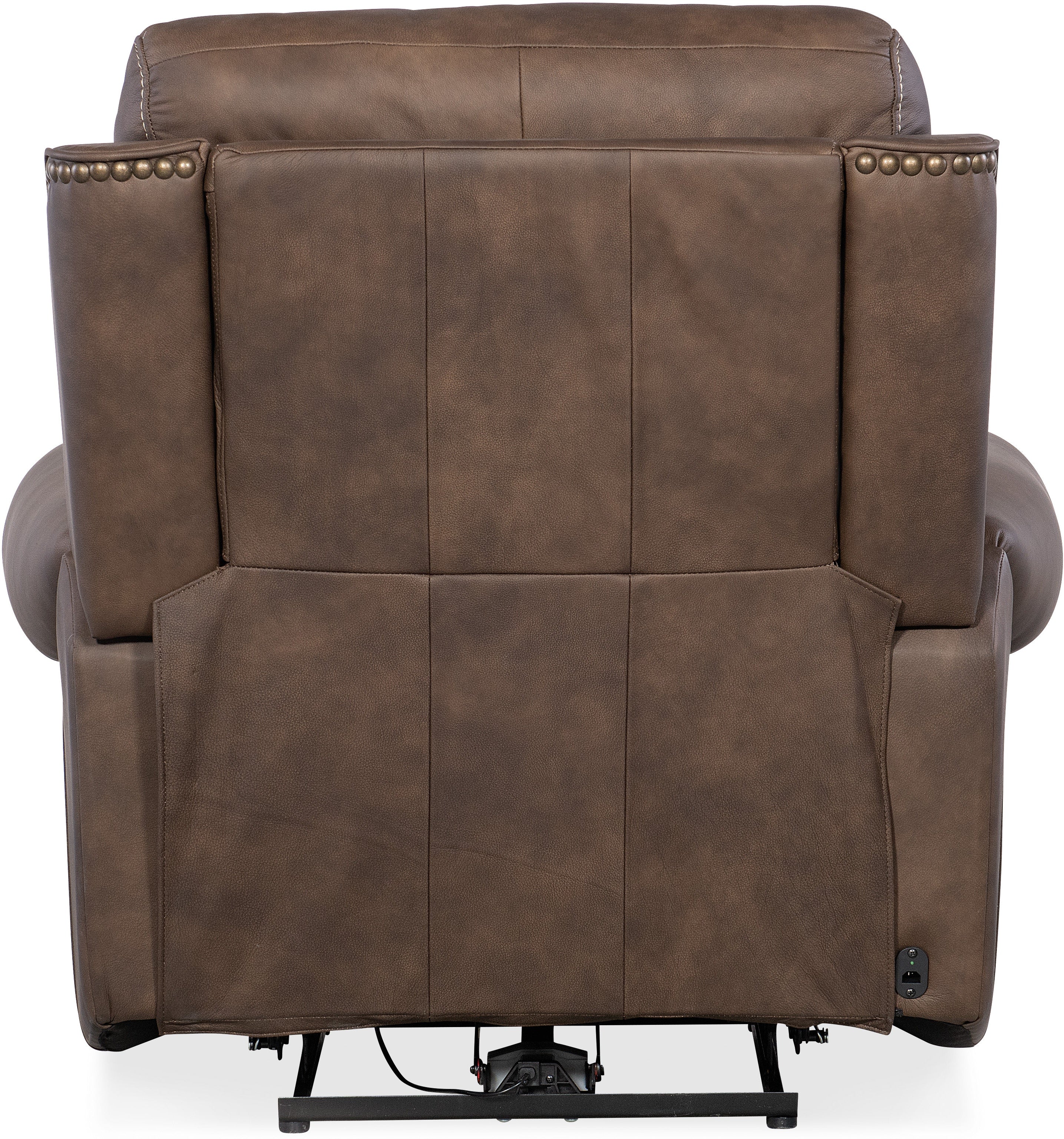 Hooker Furniture Living Room Duncan Power Recliner w/Power Headrest & Lumbar