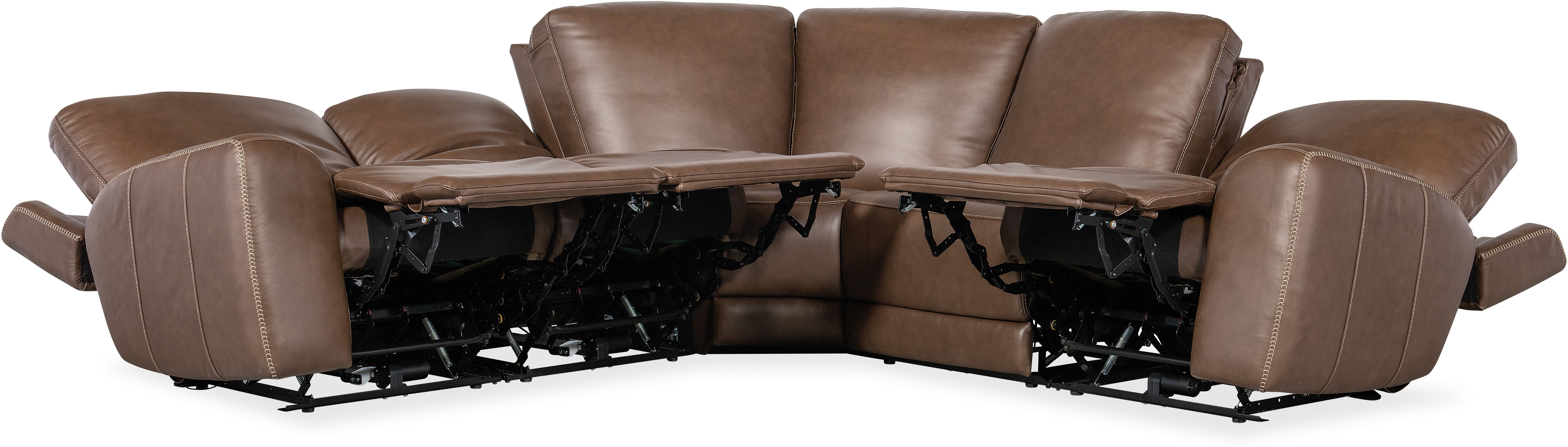 Hooker Furniture Living Room Torres 5 Piece Sectional