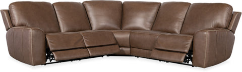 Hooker Furniture Living Room Torres 5 Piece Sectional