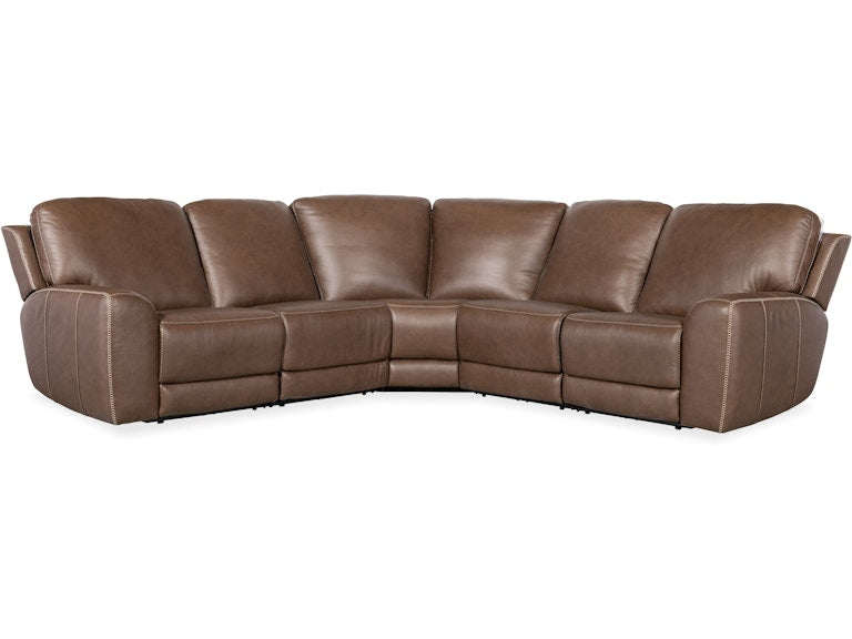 Hooker Furniture Living Room Torres 5 Piece Sectional