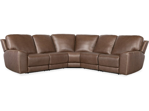 Hooker Furniture Living Room Torres 5 Piece Sectional