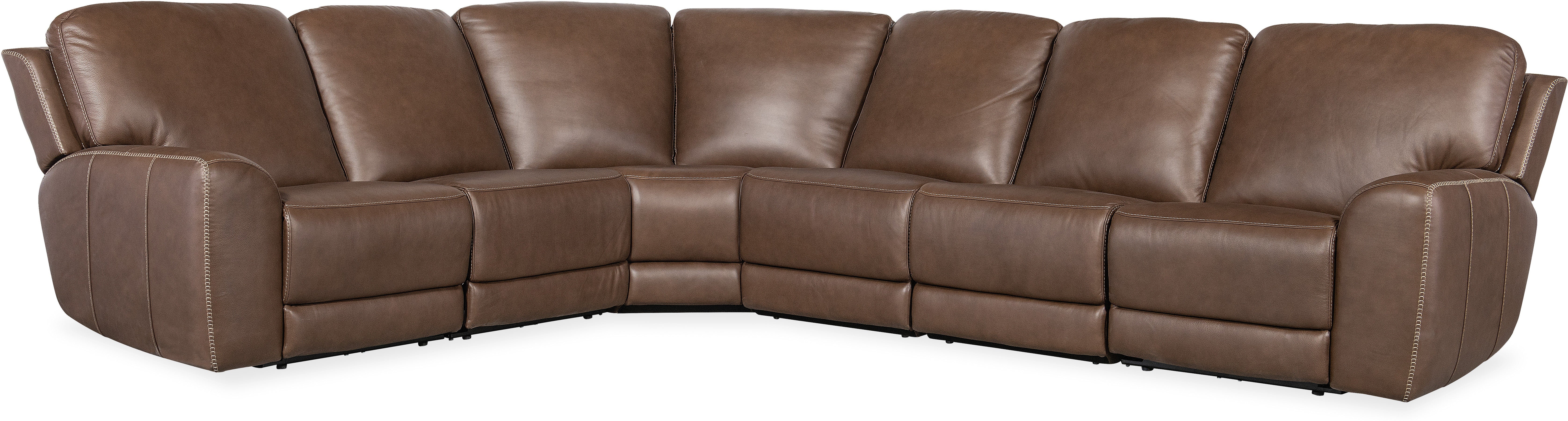 Hooker Furniture Living Room Torres 6 Piece Sectional