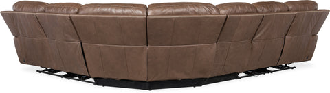 Hooker Furniture Living Room Torres 6 Piece Sectional