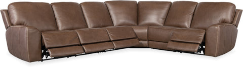 Hooker Furniture Living Room Torres 6 Piece Sectional