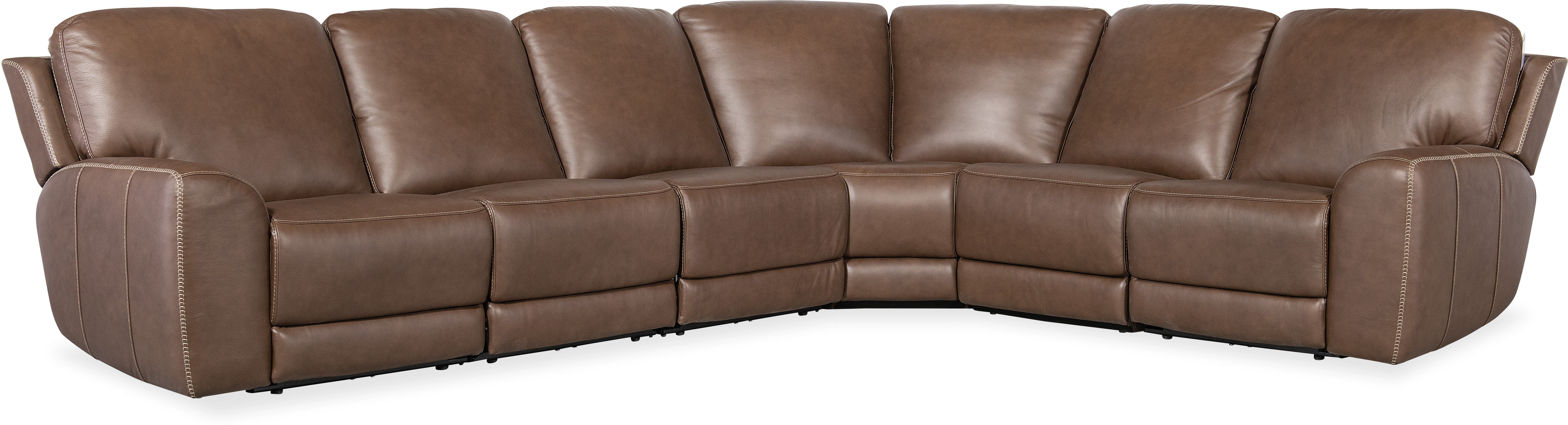 Hooker Furniture Living Room Torres 6 Piece Sectional