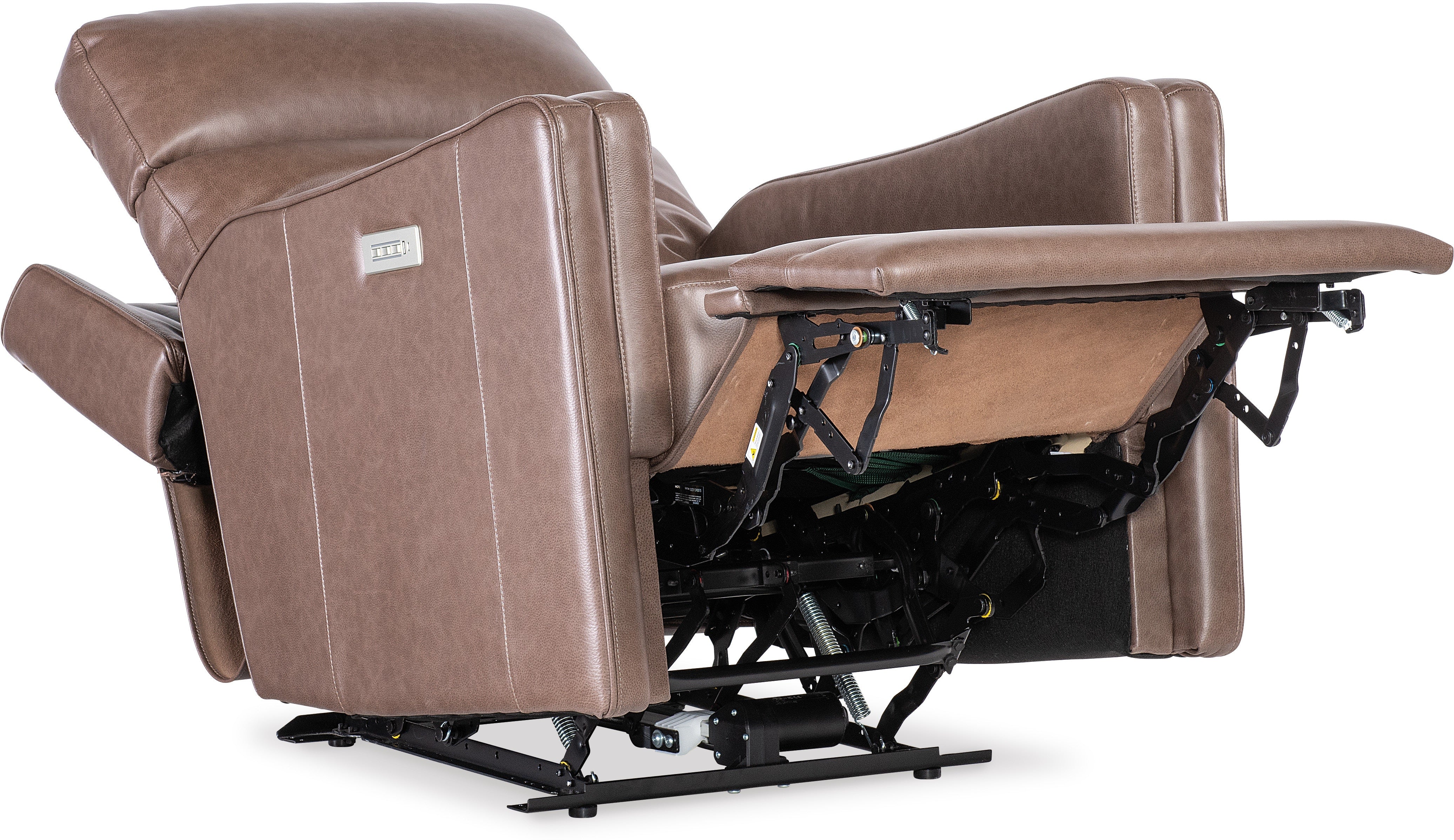 Hooker Furniture Living Room Twain Zero Gravity Power Recliner with Power Headrest and Lumbar