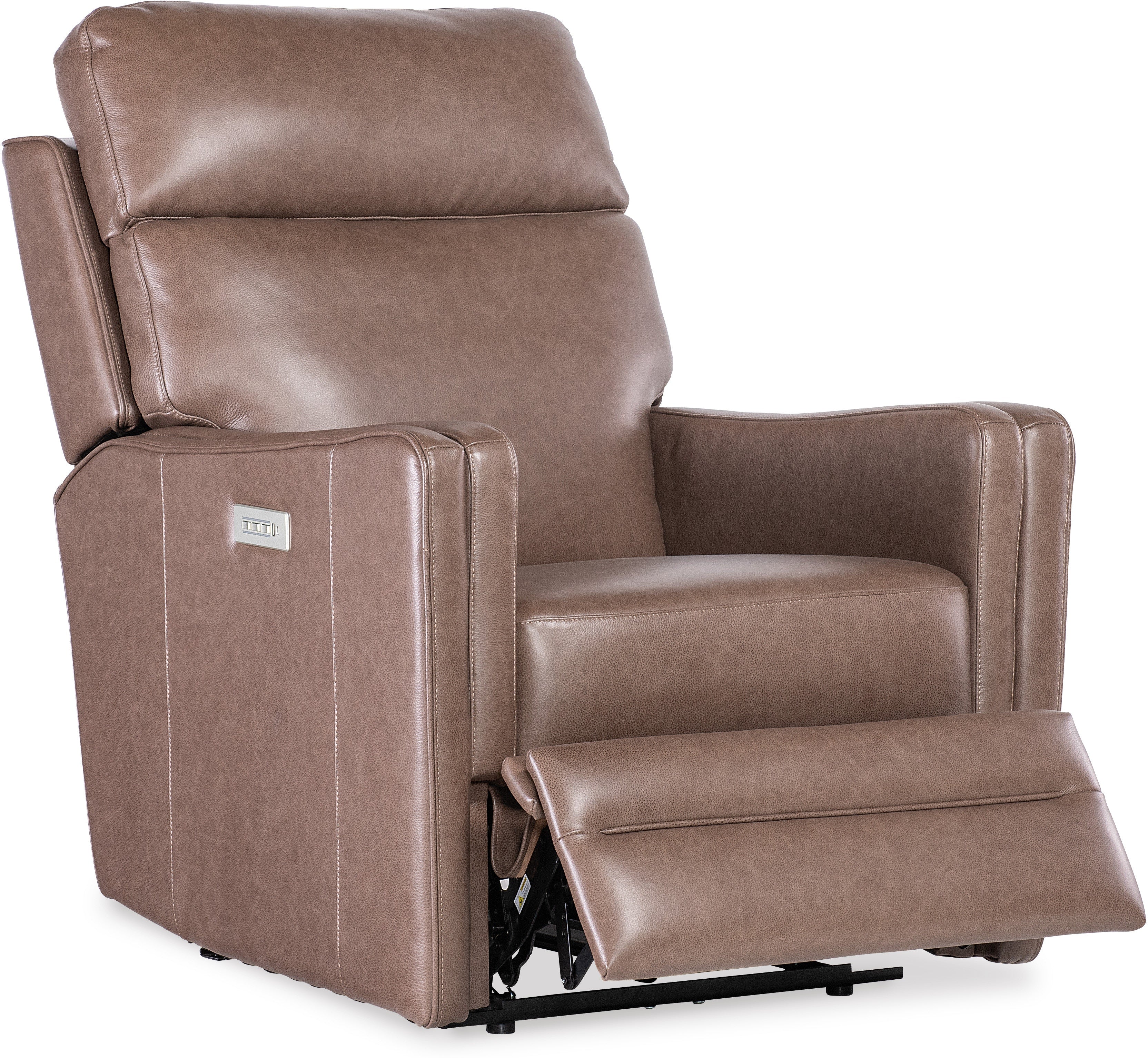 Hooker Furniture Living Room Twain Zero Gravity Power Recliner with Power Headrest and Lumbar