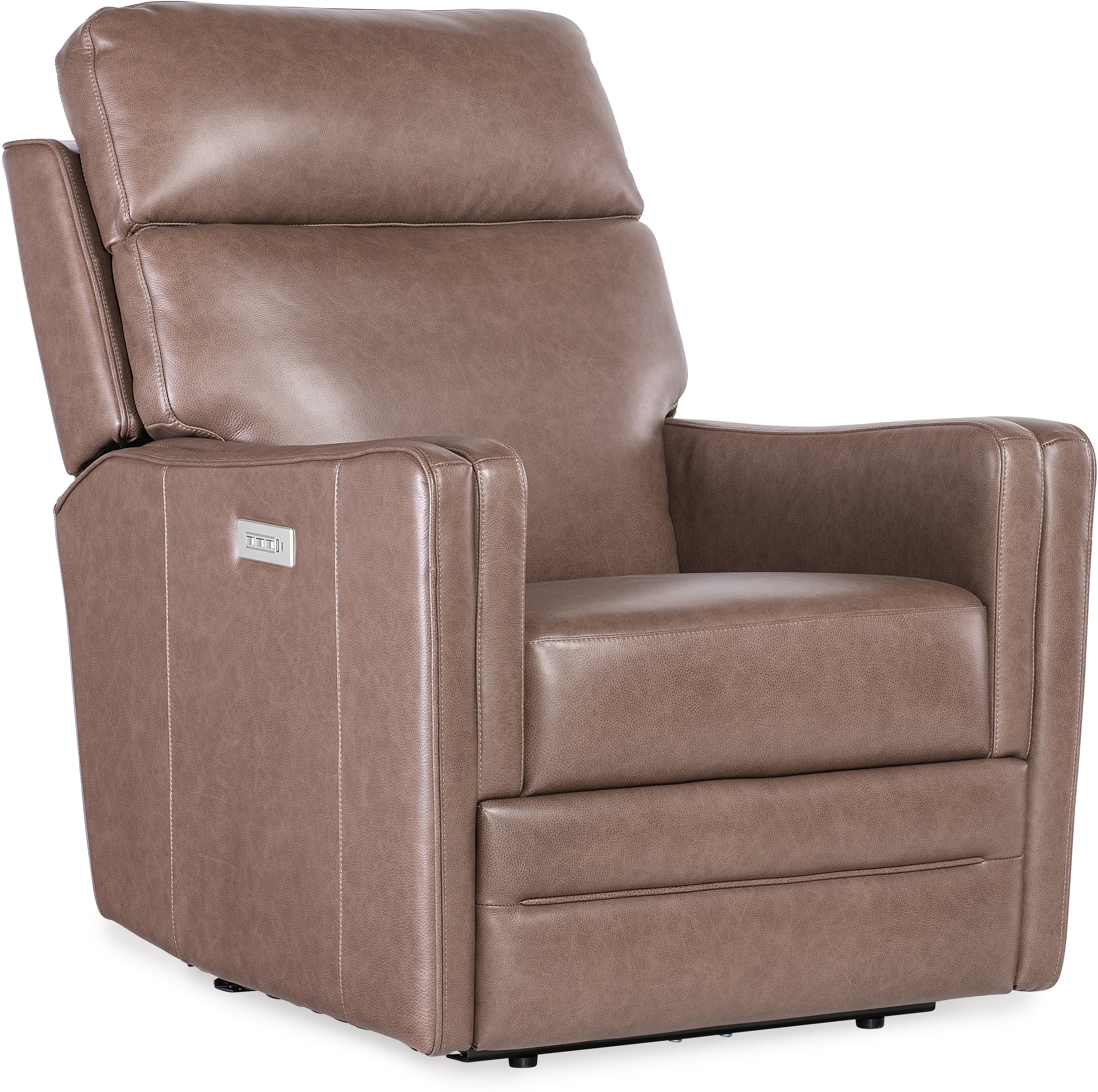 Hooker Furniture Living Room Twain Zero Gravity Power Recliner with Power Headrest and Lumbar