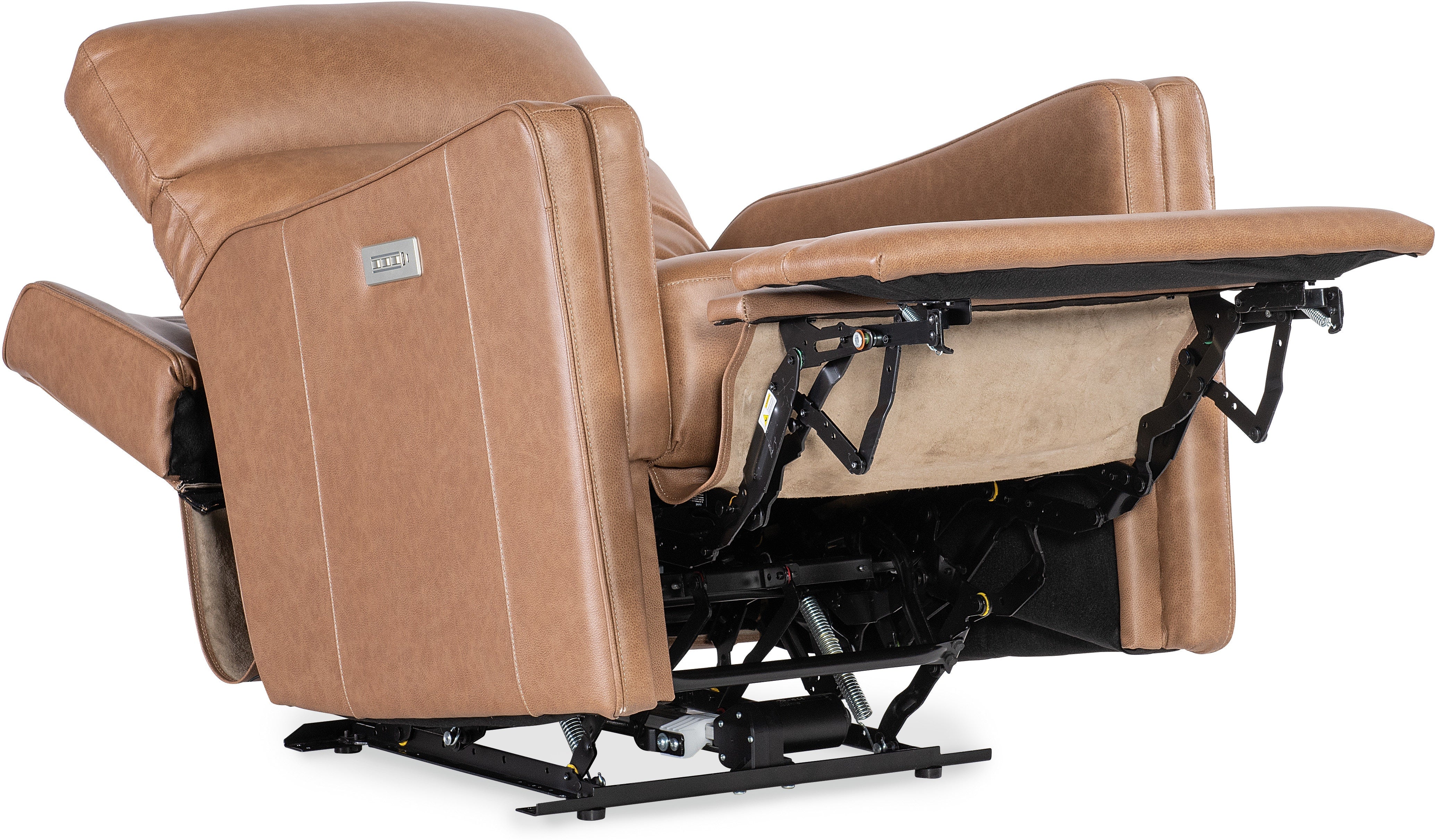 Hooker Furniture Living Room Twain Zero Gravity Power Recliner with Power Headrest and Lumbar