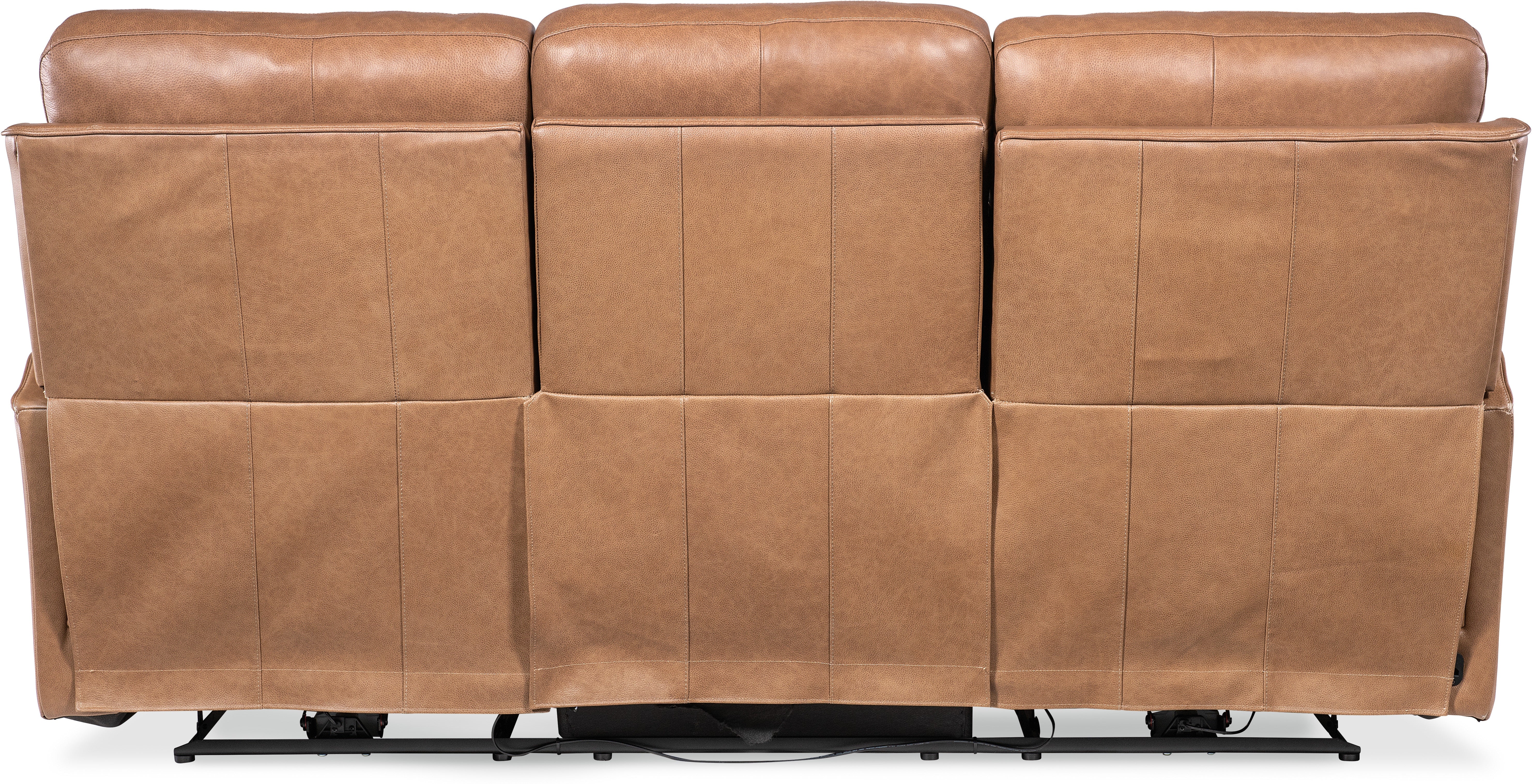 Hooker Furniture Living Room Twain Zero Gravity Power Sofa with Power Headrest and Lumbar