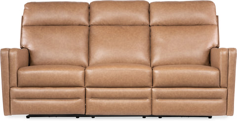 Hooker Furniture Living Room Twain Zero Gravity Power Sofa with Power Headrest and Lumbar