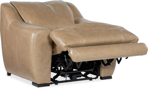 Hooker Furniture Living Room Wayward Power Recliner with Power Headrest