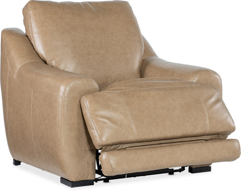 Hooker Furniture Living Room Wayward Power Recliner with Power Headrest