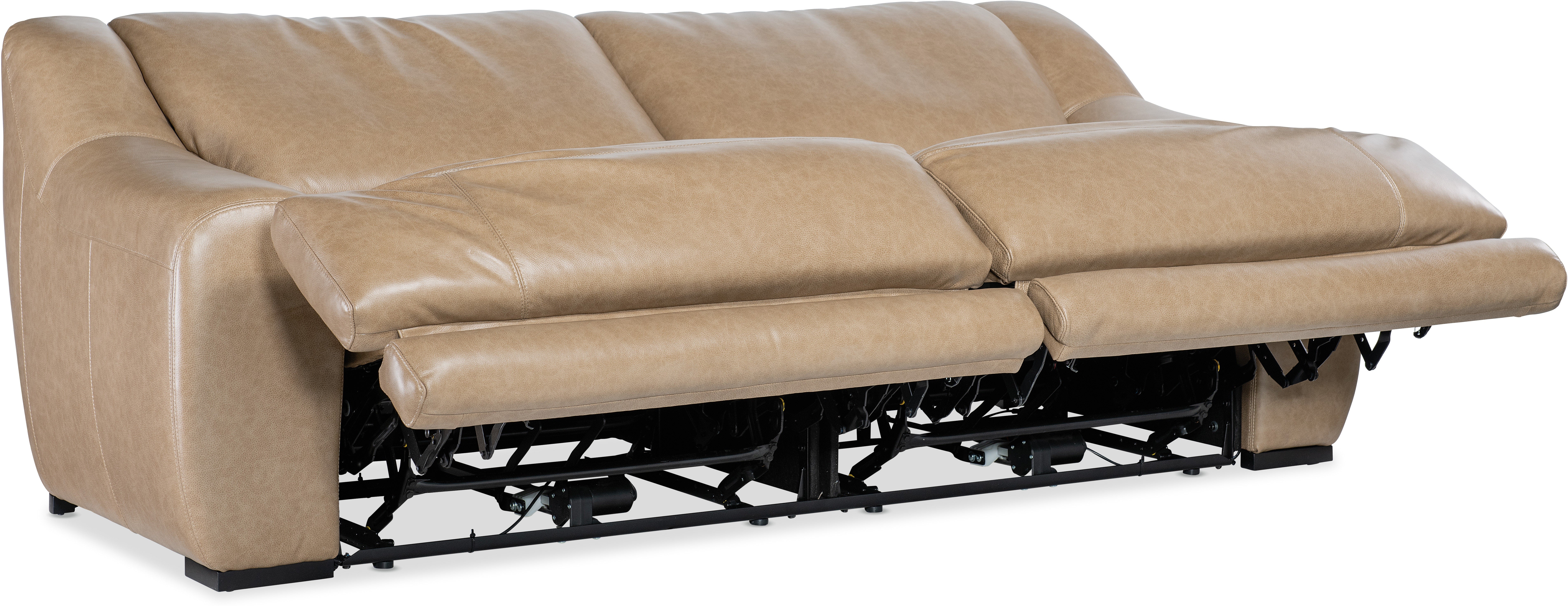 Hooker Furniture Living Room Wayward Power Sofa with Power Headrest