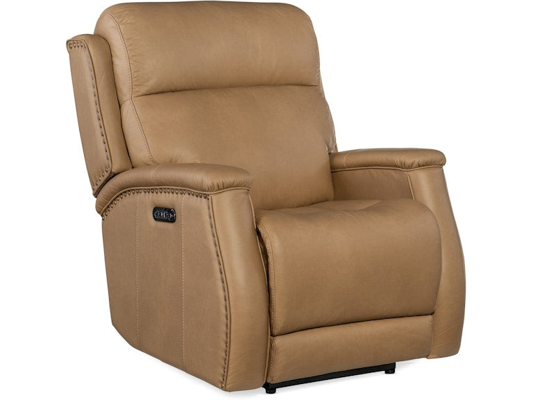 Hooker Furniture Living Room Rhea Zero Gravity Power Recliner with Power Headrest