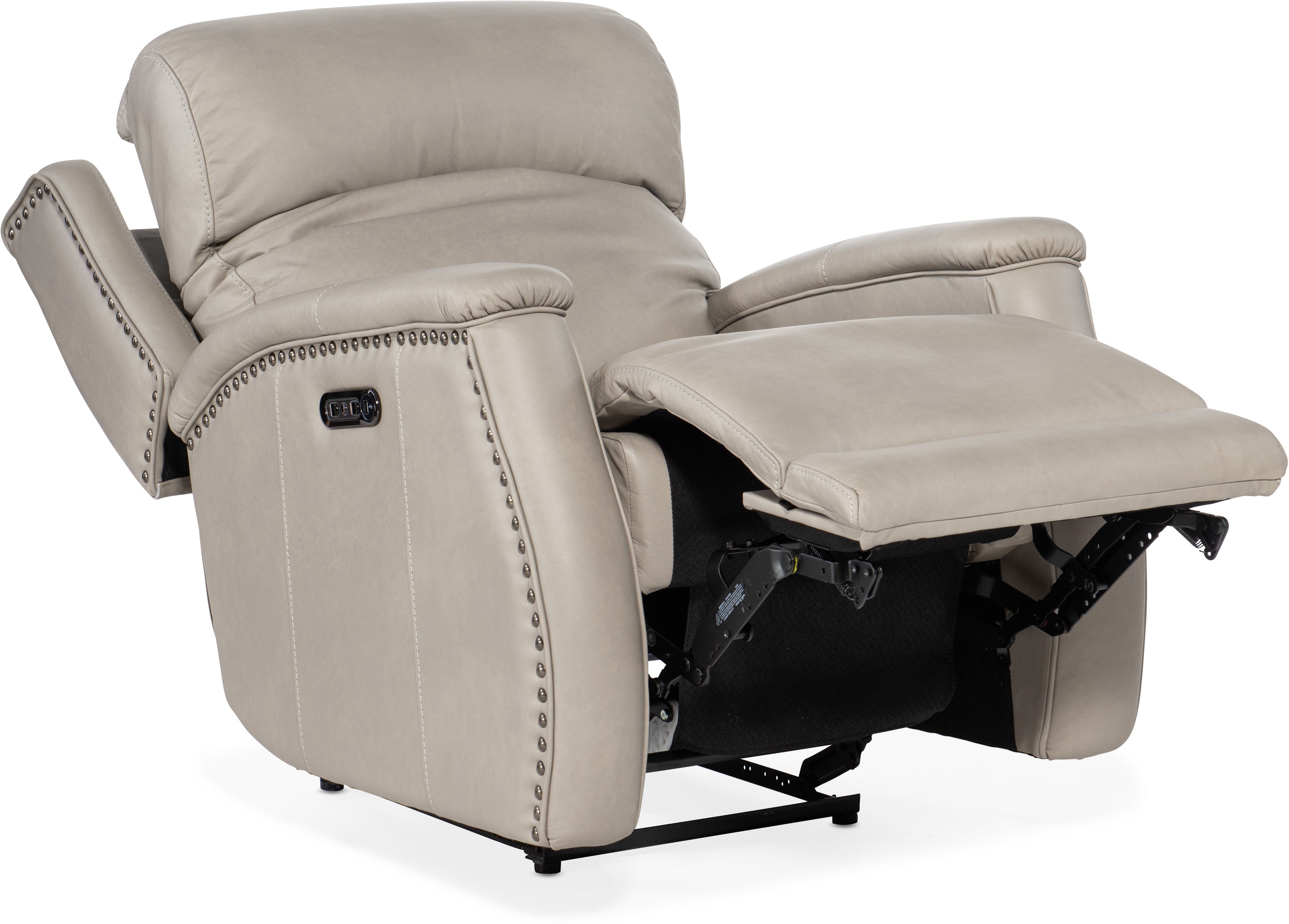 Hooker Furniture Living Room Rhea Zero Gravity Power Recliner with Power Headrest