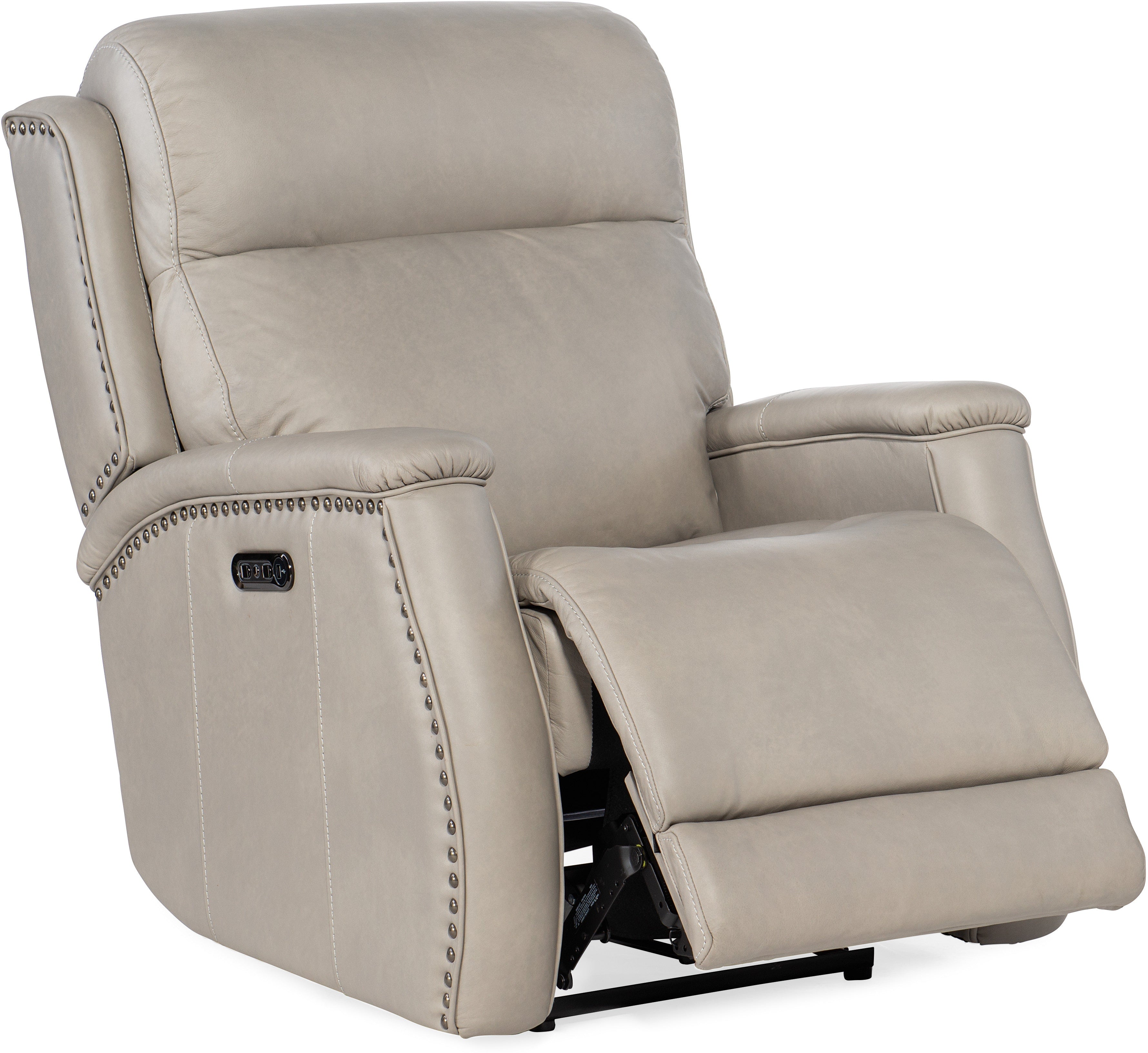 Hooker Furniture Living Room Rhea Zero Gravity Power Recliner with Power Headrest