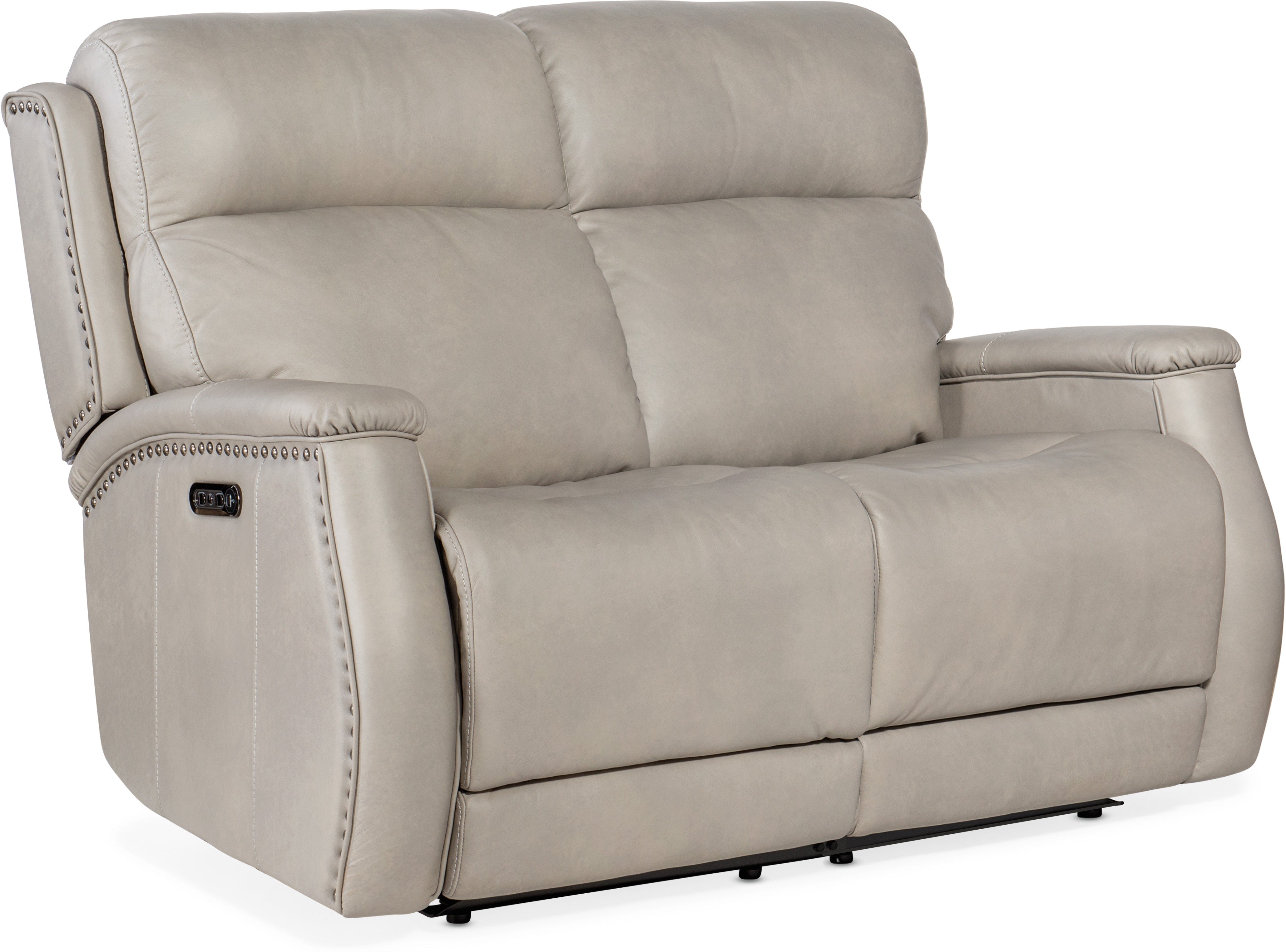 Hooker Furniture Living Room Rhea Zero Gravity Power Recline Loveseat with Power Headrest