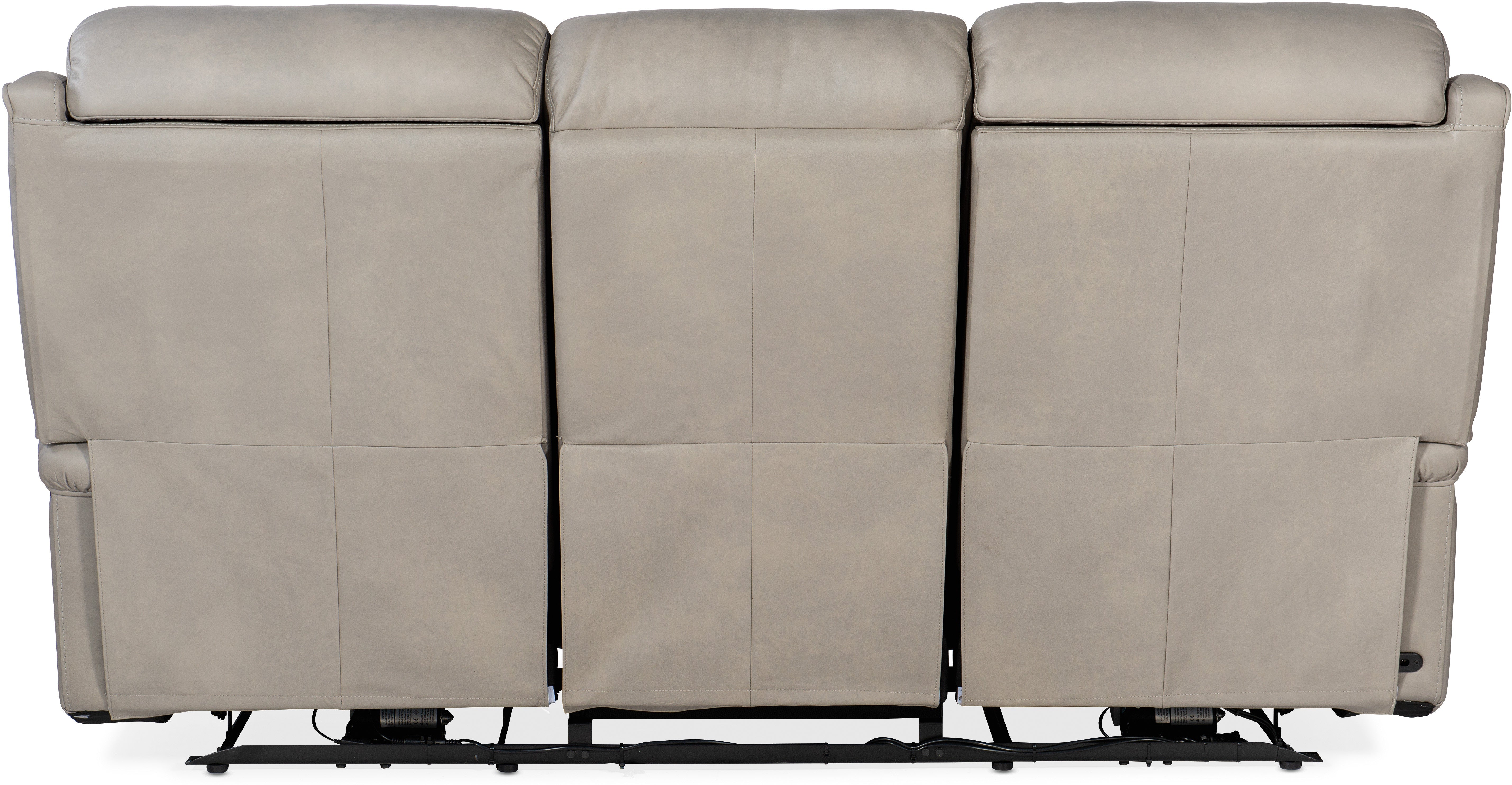 Hooker Furniture Living Room Rhea Zero Gravity Power Recline Sofa with Power Headrest