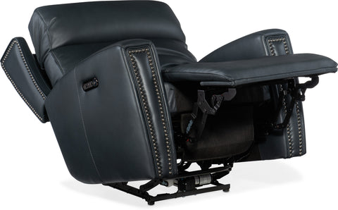 Hooker Furniture Living Room Ruthe Zero Gravity Power Recliner with Power Headrest