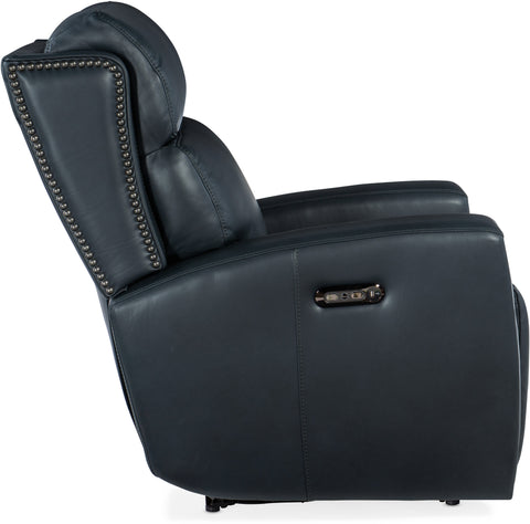 Hooker Furniture Living Room Ruthe Zero Gravity Power Recliner with Power Headrest