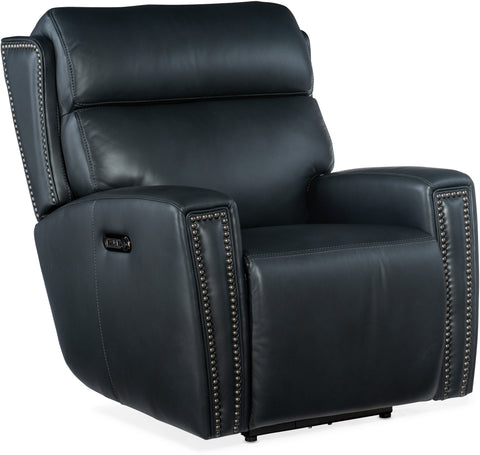 Hooker Furniture Living Room Ruthe Zero Gravity Power Recliner with Power Headrest
