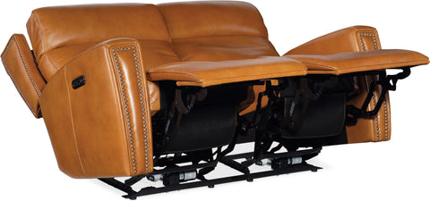 Hooker Furniture Living Room Ruthe Zero Gravity Power Recline Loveseat with Power Headrest