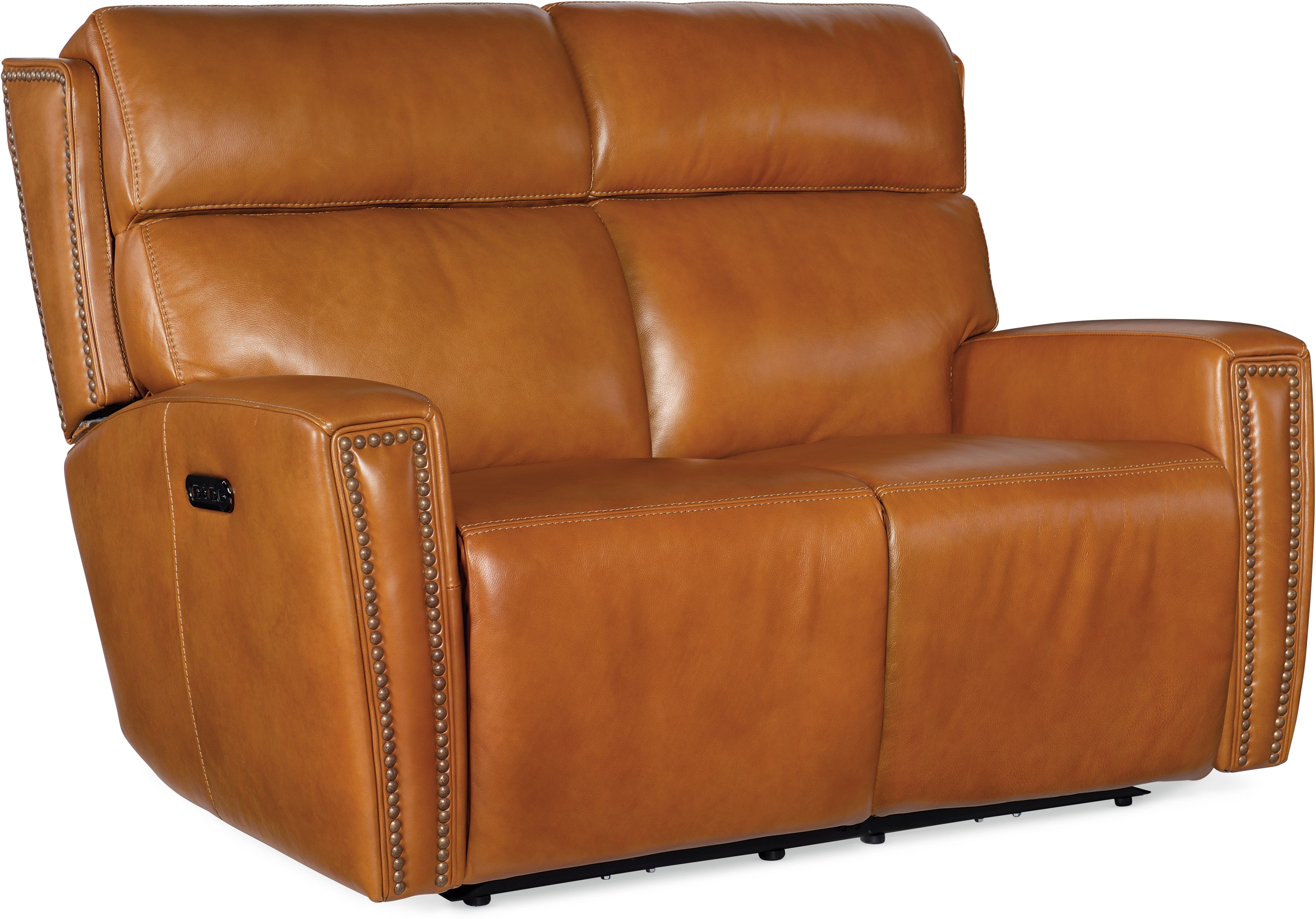 Hooker Furniture Living Room Ruthe Zero Gravity Power Recline Loveseat with Power Headrest