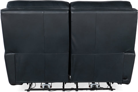 Hooker Furniture Living Room Ruthe Zero Gravity Power Recline Loveseat with Power Headrest