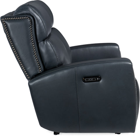 Hooker Furniture Living Room Ruthe Zero Gravity Power Recline Loveseat with Power Headrest