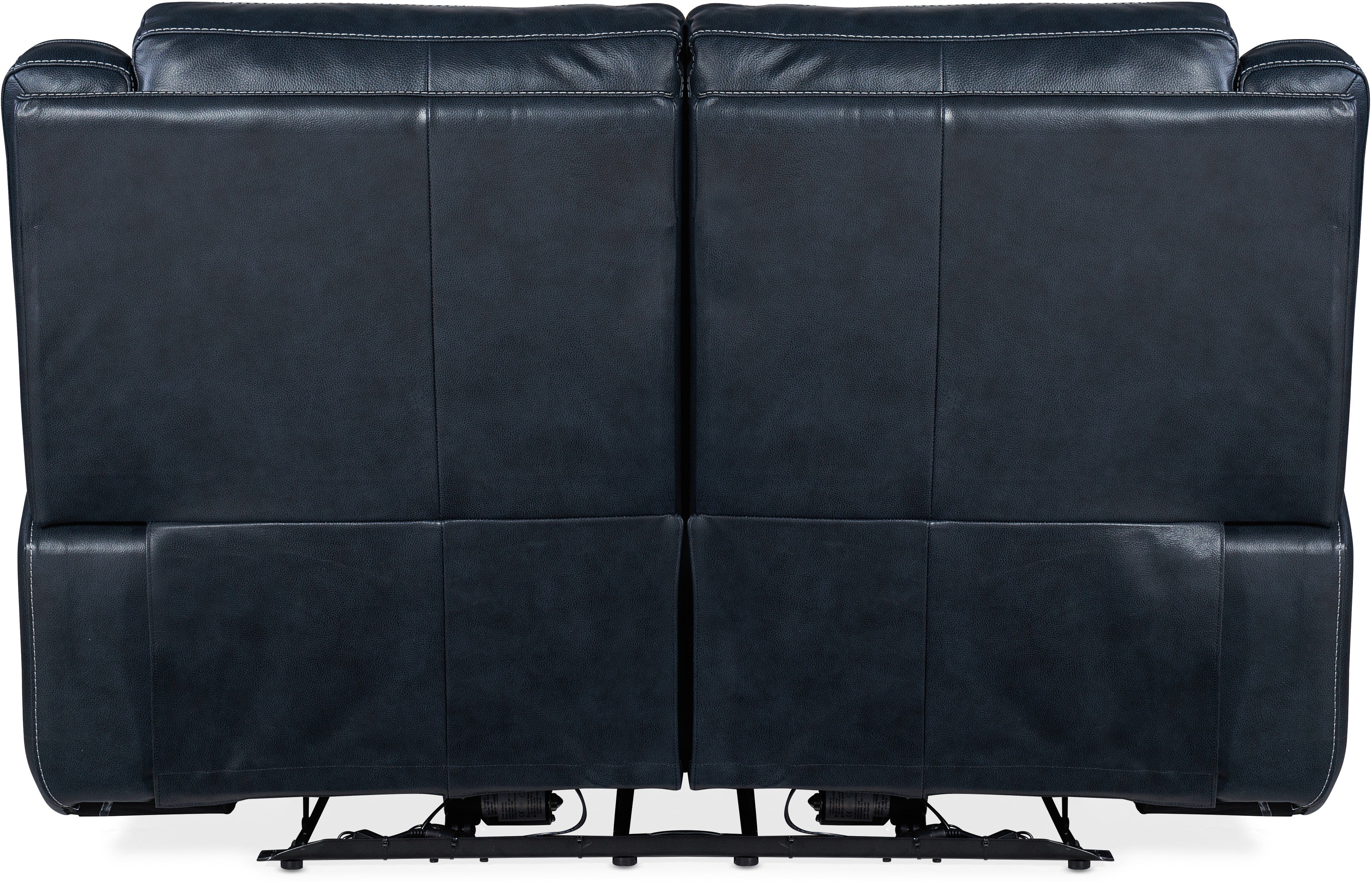 Hooker Furniture Living Room Montel Lay Flat Power Loveseat with Power Headrest & Lumbar