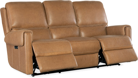 Hooker Furniture Living Room Somers Power Sofa w/Power Headrest