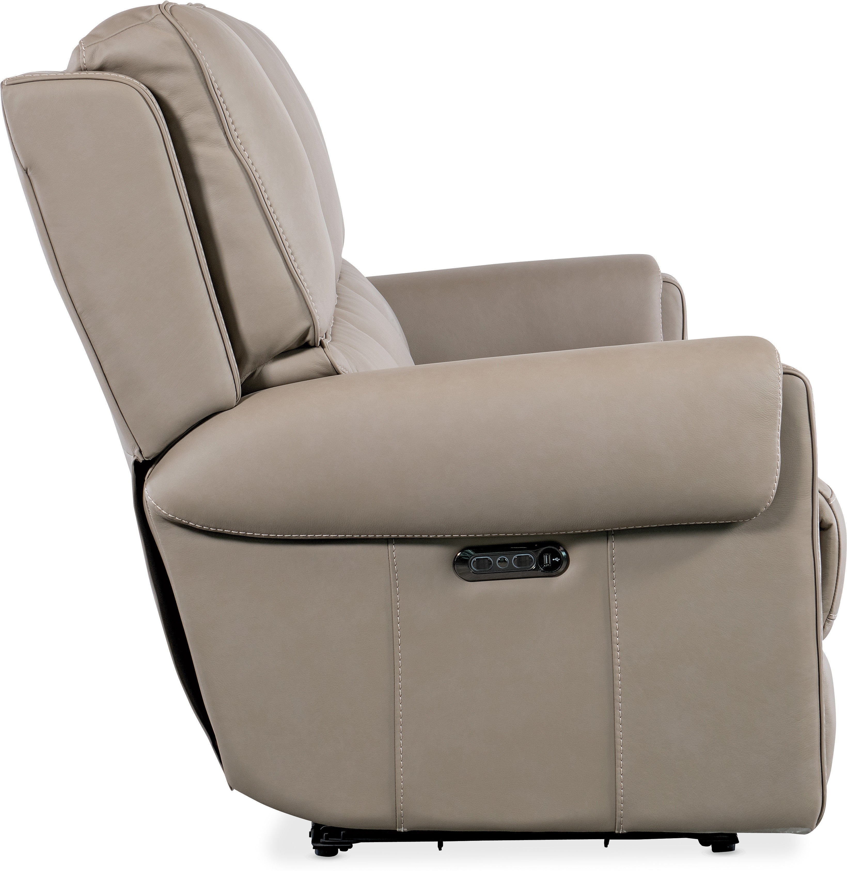 Hooker Furniture Living Room Somers Power Sofa w/Power Headrest