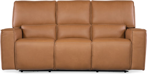 Hooker Furniture Living Room Miles Zero Gravity PWR Sofa w/ PWR Headrest