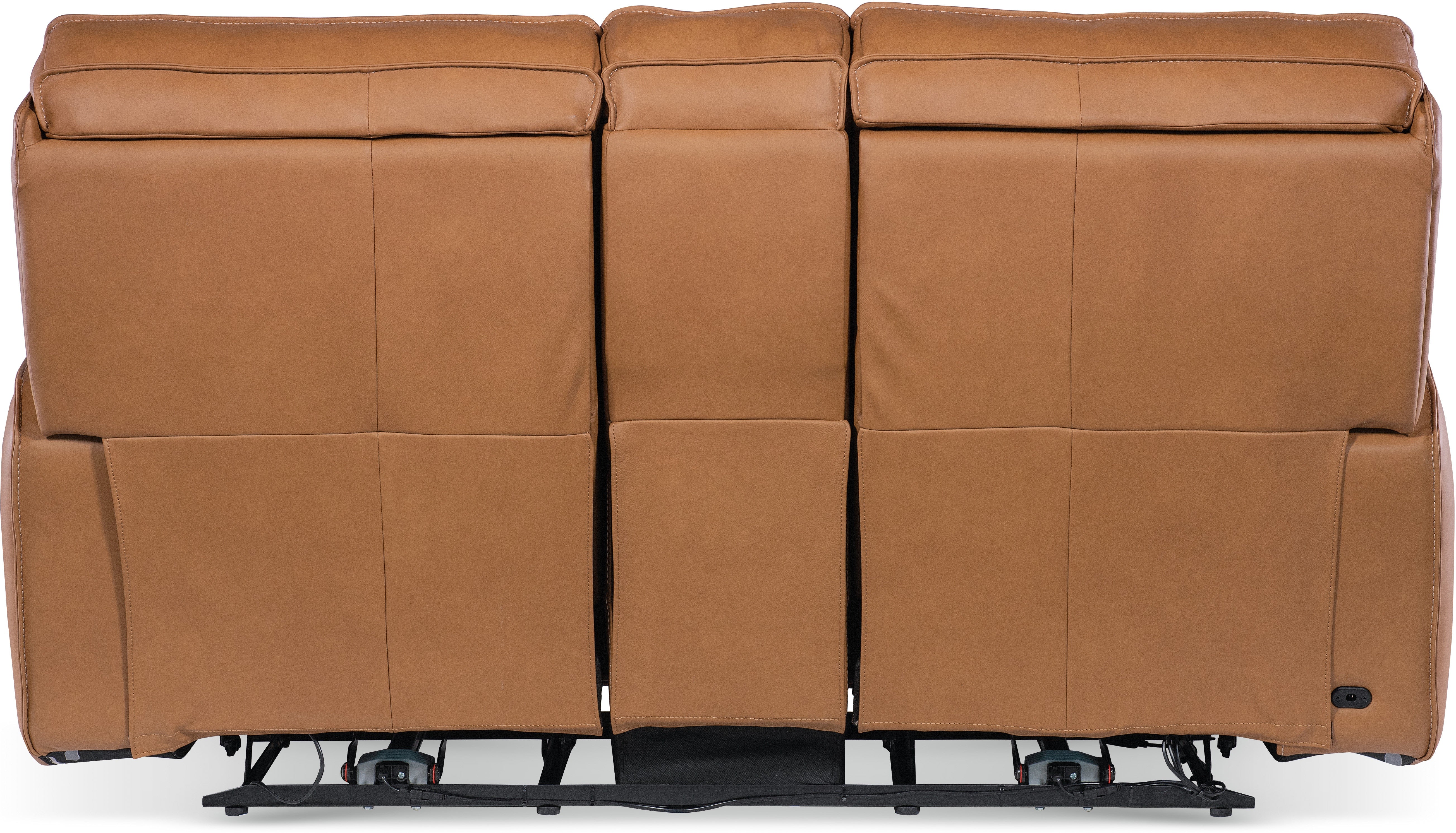 Hooker Furniture Living Room Miles Zero Gravity PWR Console Loveseat w/PWR Headrest