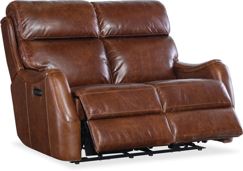 Hooker Furniture Living Room Harlan Zero Gravity PWR Loveseat w/PWR Headrest