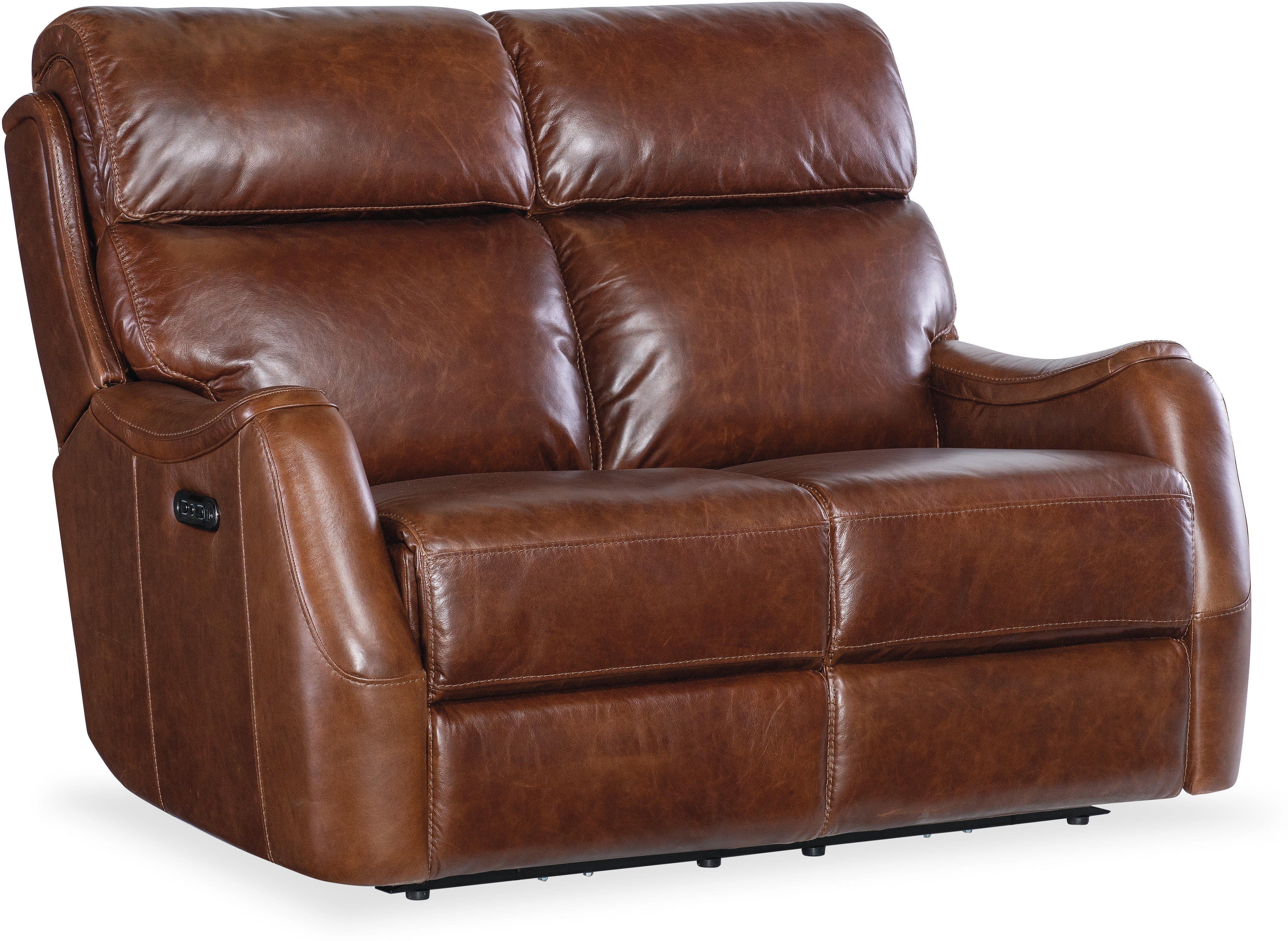 Hooker Furniture Living Room Harlan Zero Gravity PWR Loveseat w/PWR Headrest