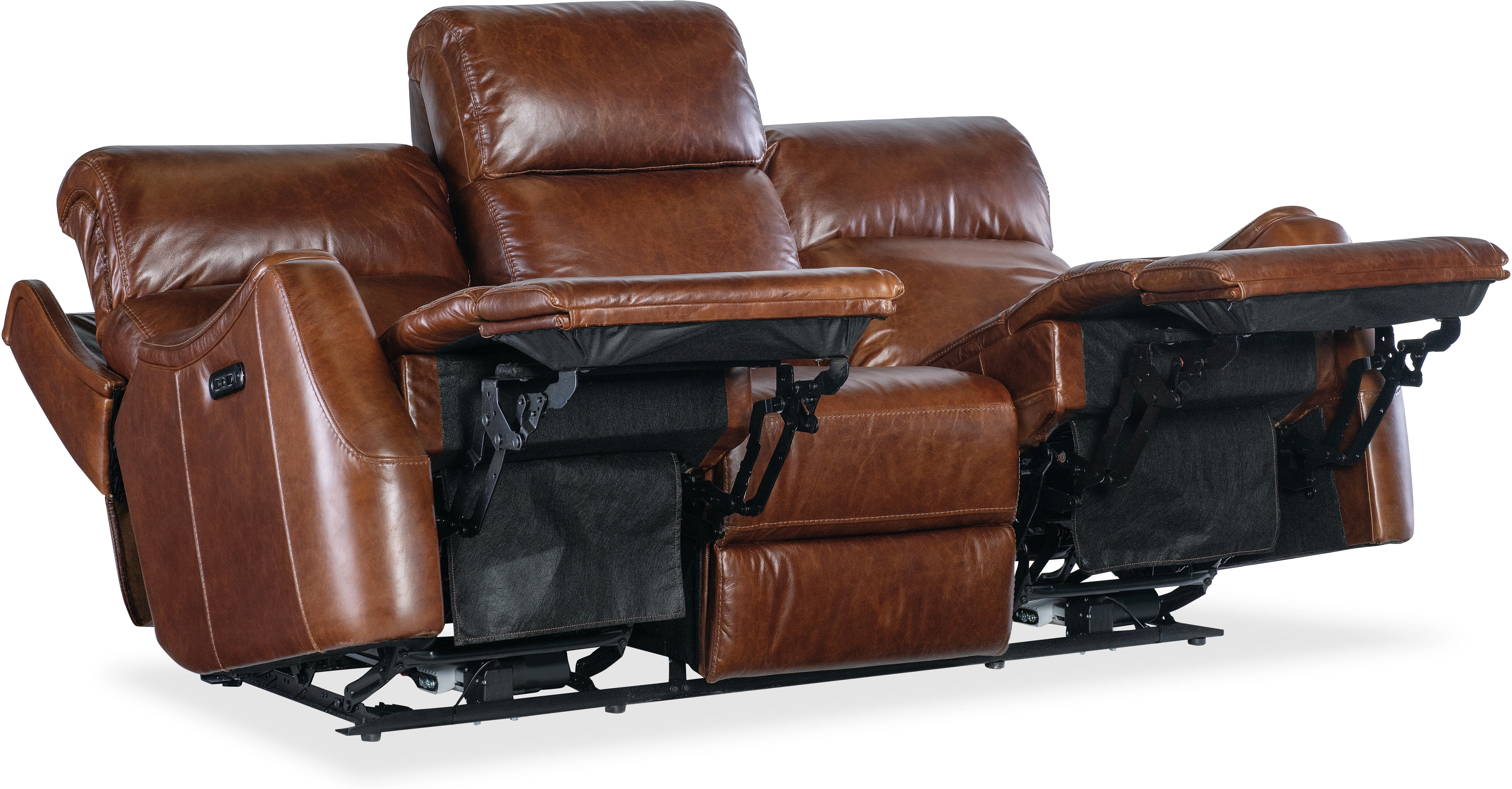 Hooker Furniture Living Room Harlan Zero Gravity PWR Sofa w/PWR Headrest