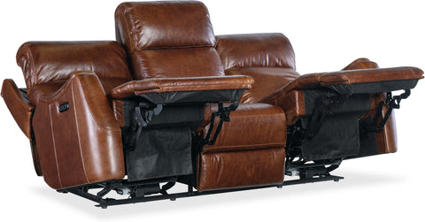 Hooker Furniture Living Room Harlan Zero Gravity PWR Sofa w/PWR Headrest