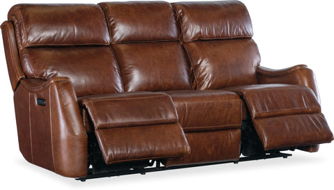 Hooker Furniture Living Room Harlan Zero Gravity PWR Sofa w/PWR Headrest