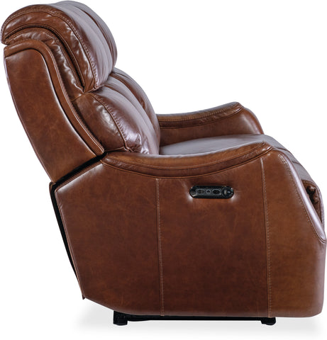 Hooker Furniture Living Room Harlan Zero Gravity PWR Sofa w/PWR Headrest