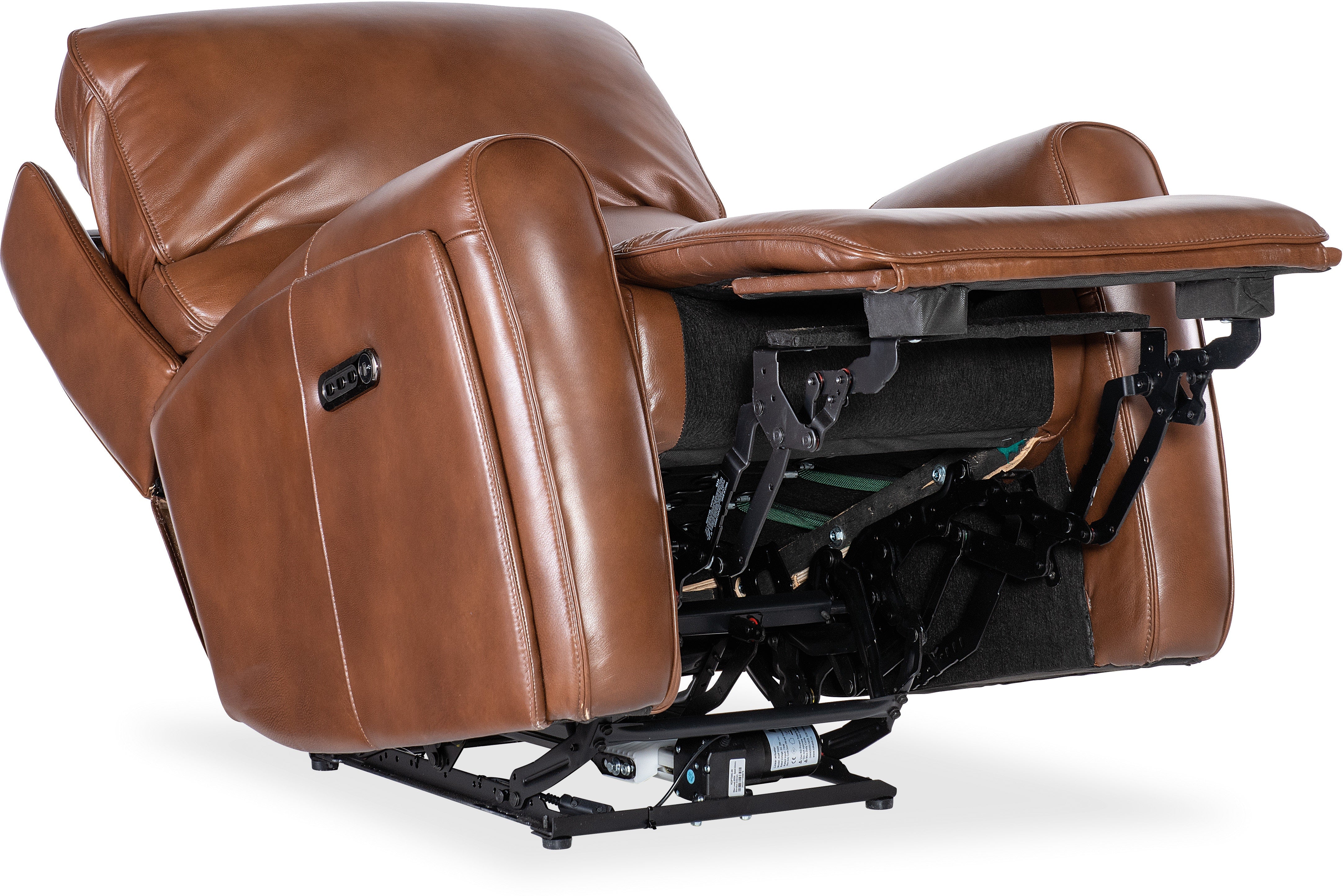 Hooker Furniture Living Room Crosby Zero Gravity Power Recliner with Power Headrest and Lumbar