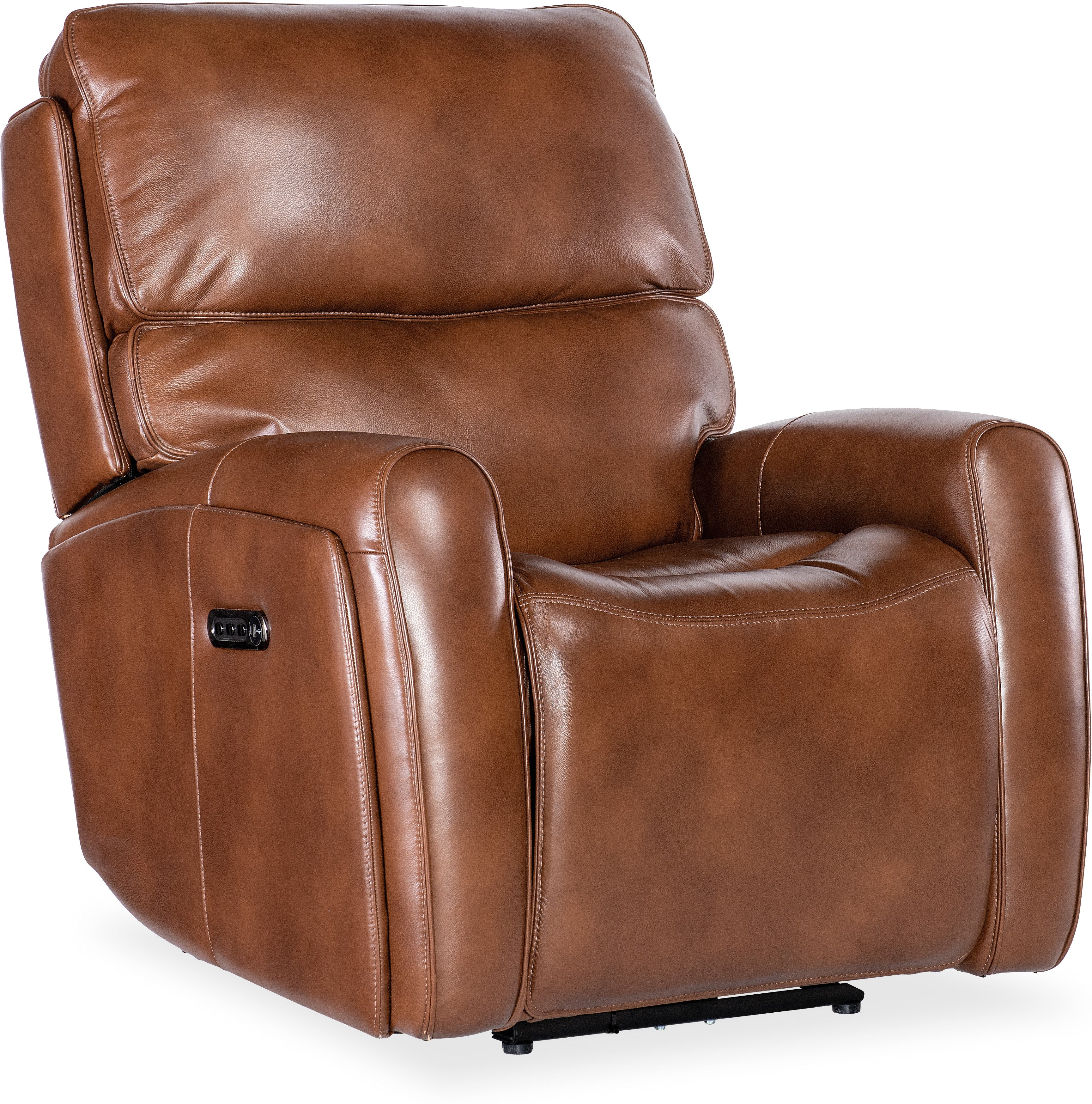Hooker Furniture Living Room Crosby Zero Gravity Power Recliner with Power Headrest and Lumbar