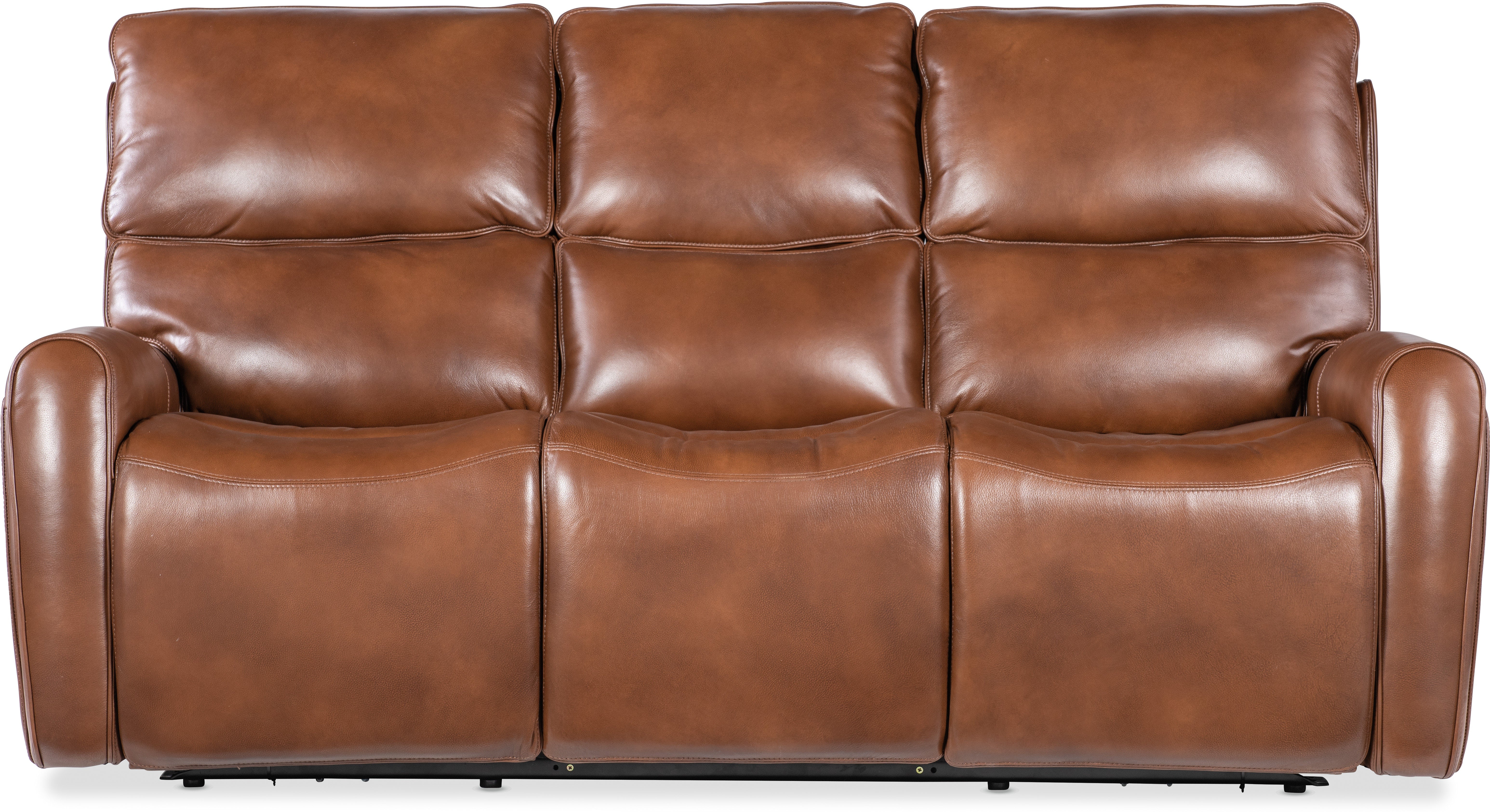 Hooker Furniture Living Room Crosby Zero Gravity Power Sofa with Power Headrest and Lumbar