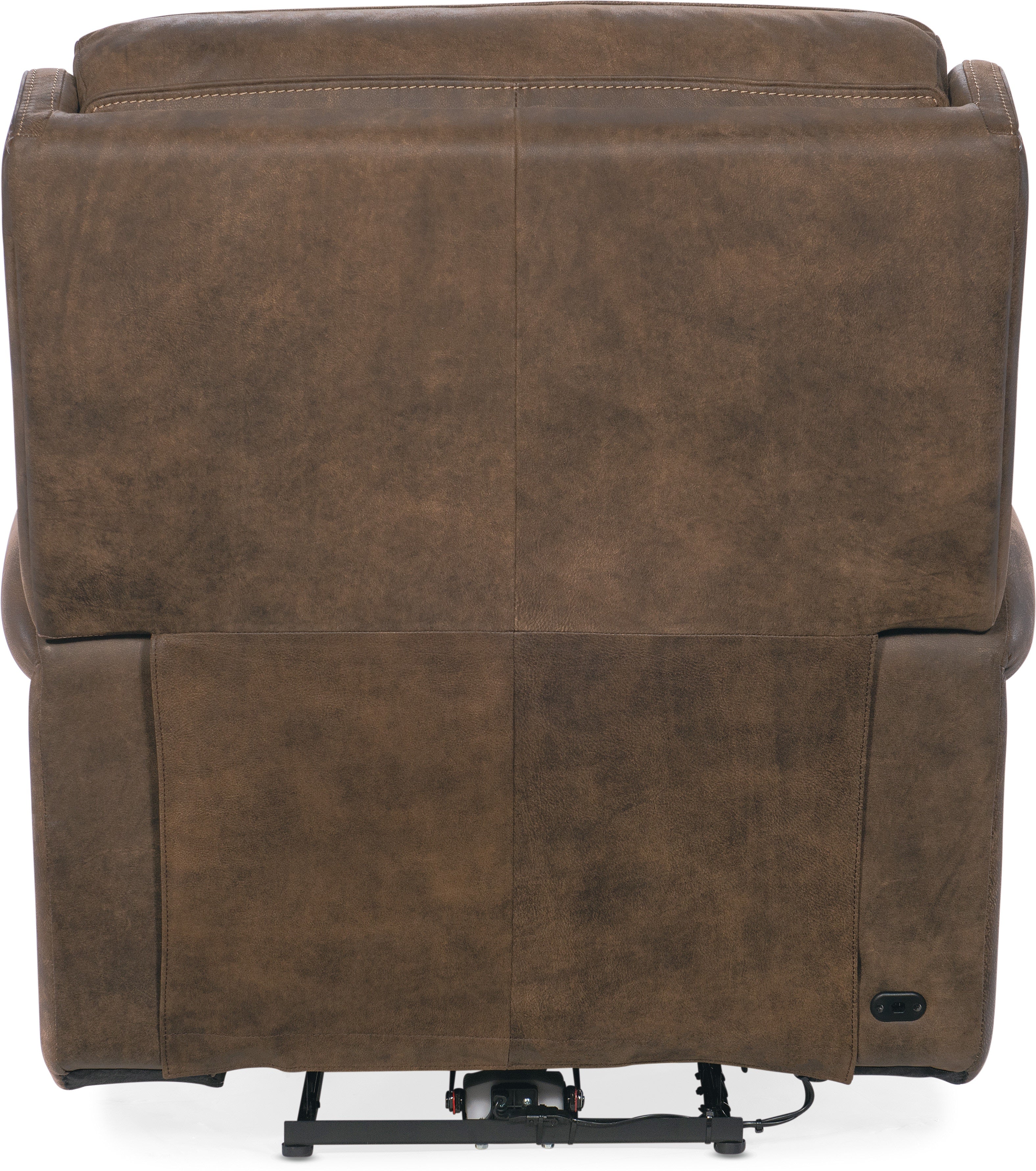 Hooker Furniture Living Room Wheeler Power Recliner with Power Headrest